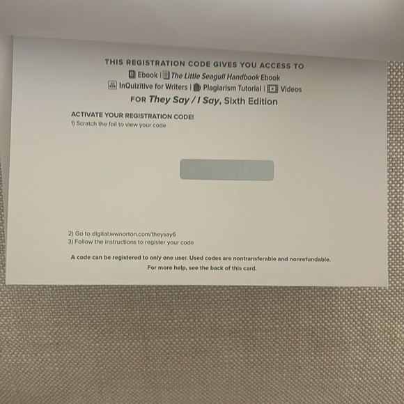 They Say, I Say 6th Edition - Picture 3 of 3